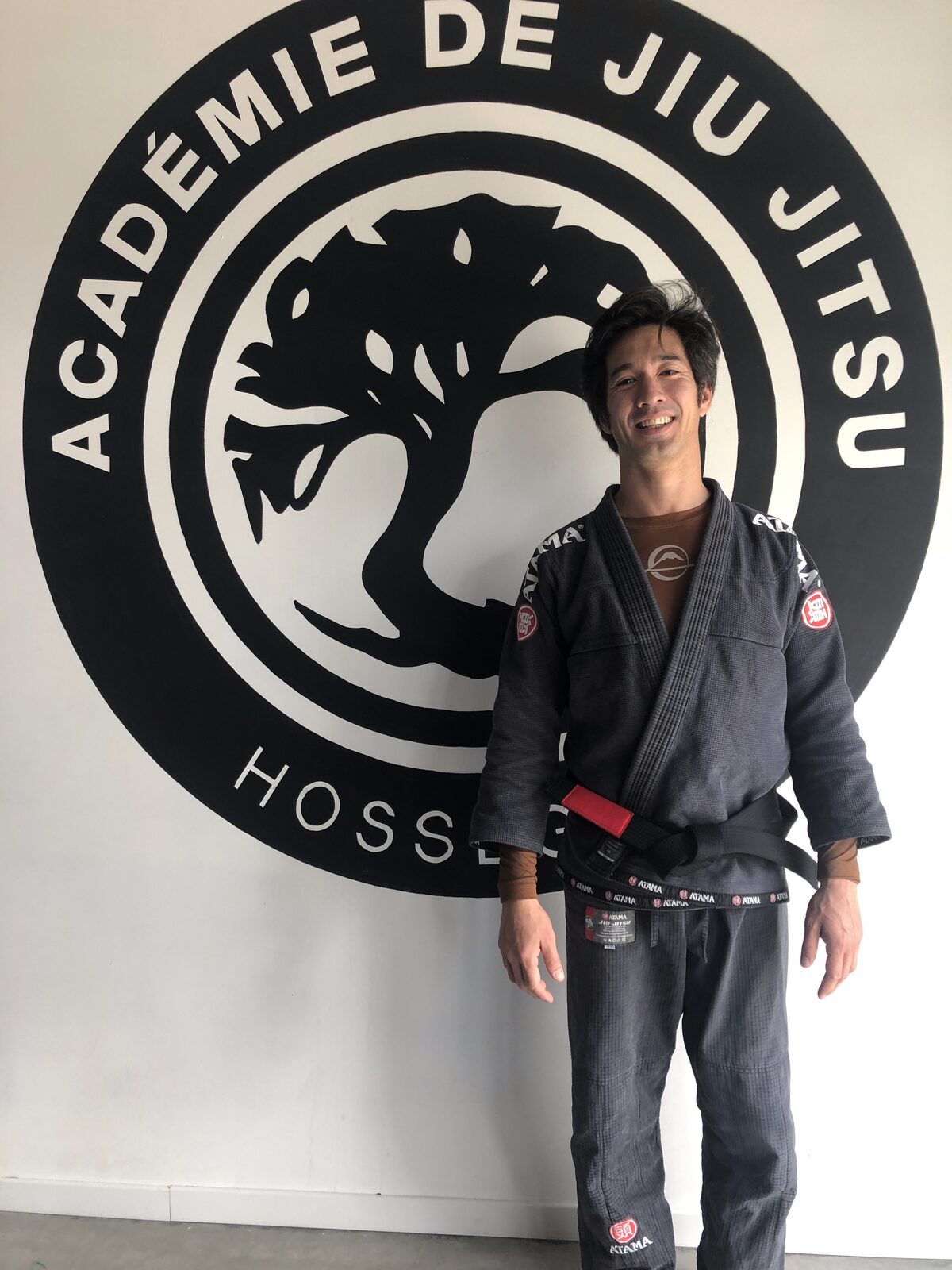 Eric Mazataud, ceinture noire, Académie de Jiu-Jitsu Hossegor